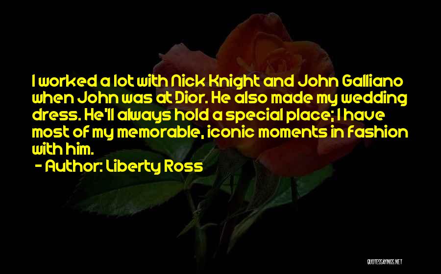 J'adore Dior Quotes By Liberty Ross