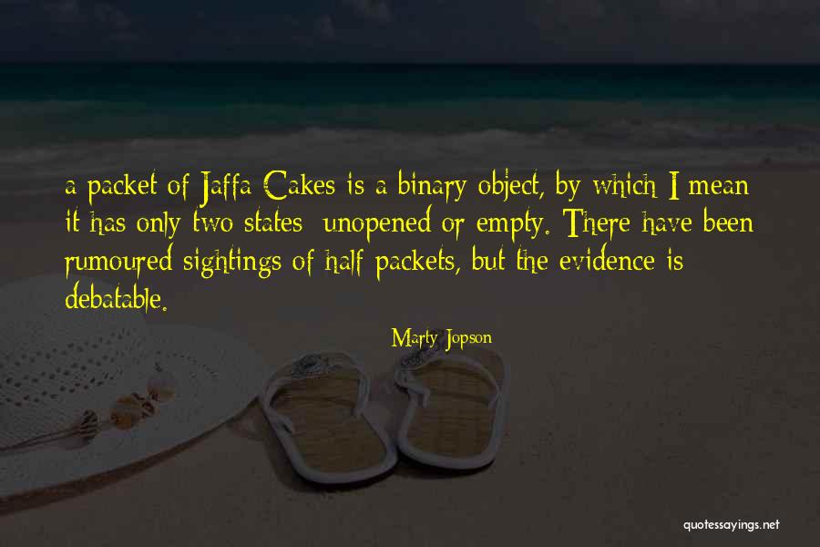 Jaffa Quotes By Marty Jopson