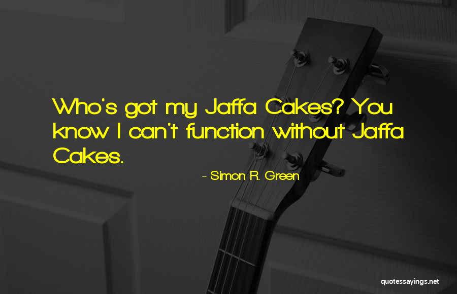 Jaffa Quotes By Simon R. Green