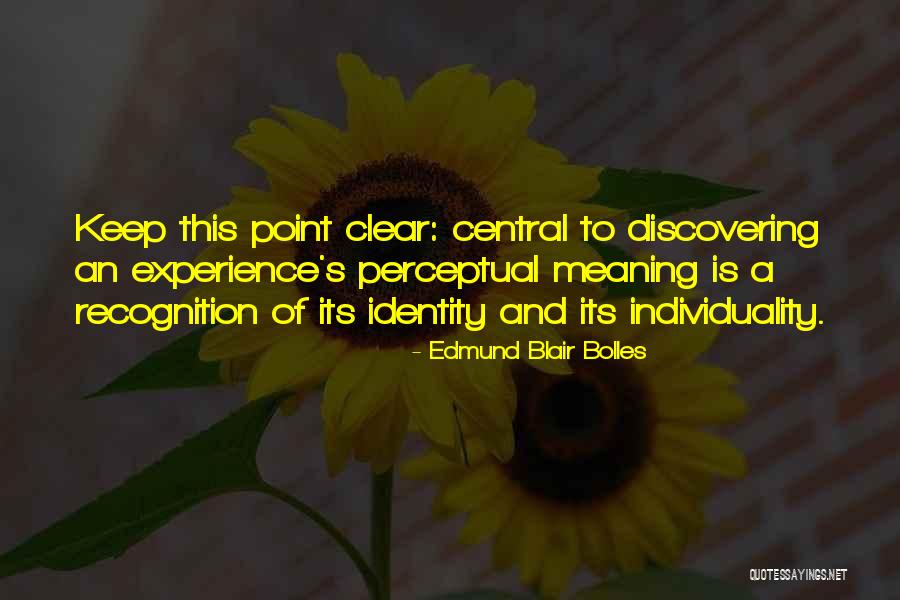 Jaga Jarak Quotes By Edmund Blair Bolles Jaga Jarak Quotes By Edmund Blair Bolles