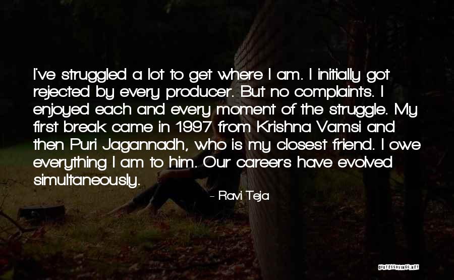 Jagannadh Quotes By Ravi Teja Jagannadh Quotes By Ravi Teja
