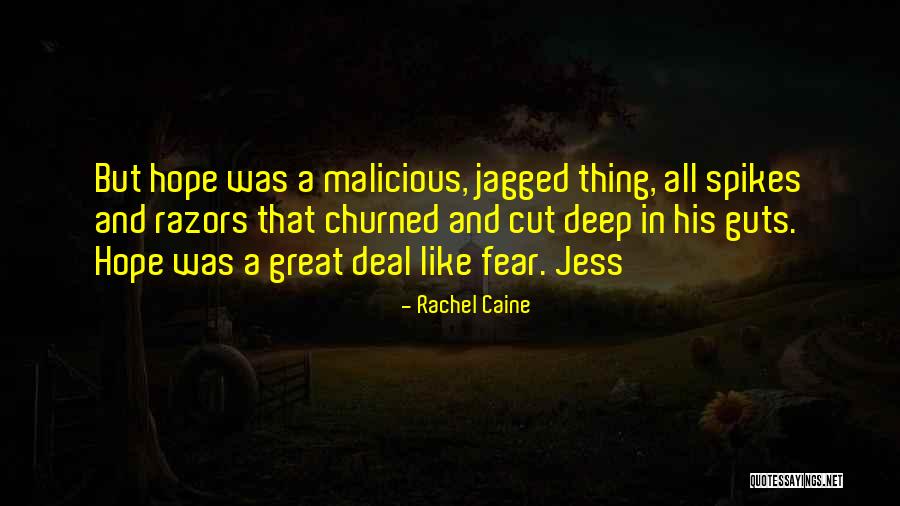 Jagged Quotes By Rachel Caine