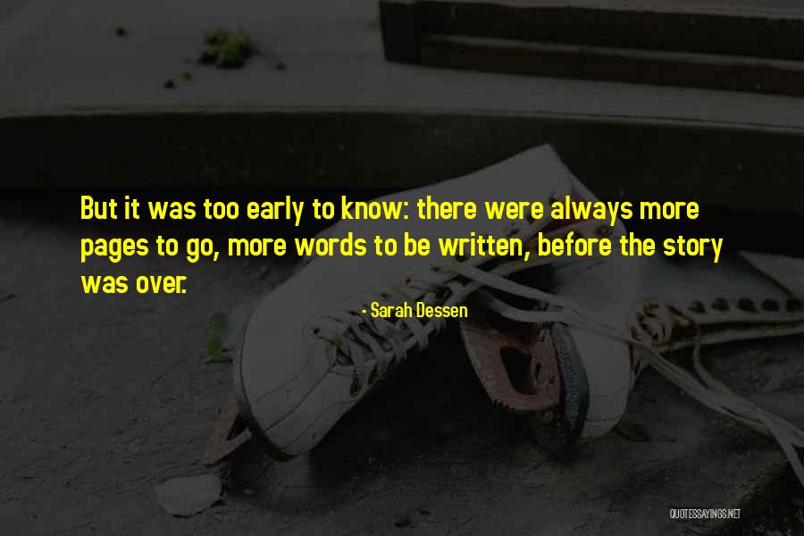 Jagmohan Reddy Quotes By Sarah Dessen Jagmohan Reddy Quotes By Sarah Dessen