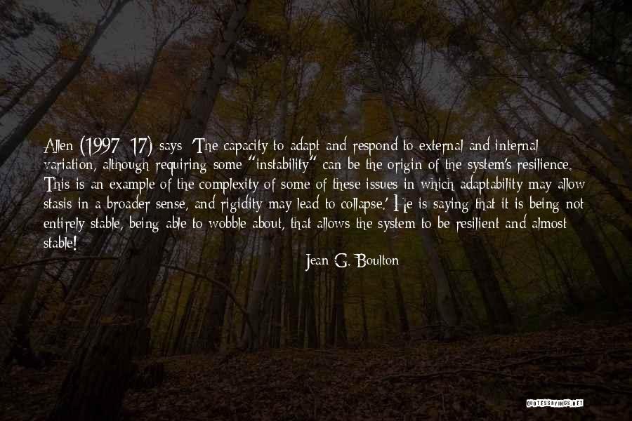 Jahren German Quotes By Jean G. Boulton Jahren German Quotes By Jean G. Boulton