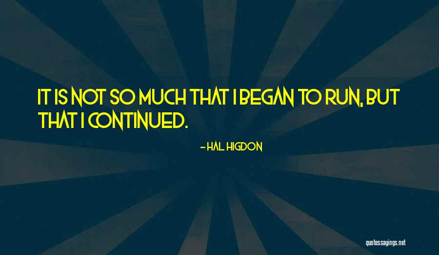 Jai Waetford Quotes By Hal Higdon
