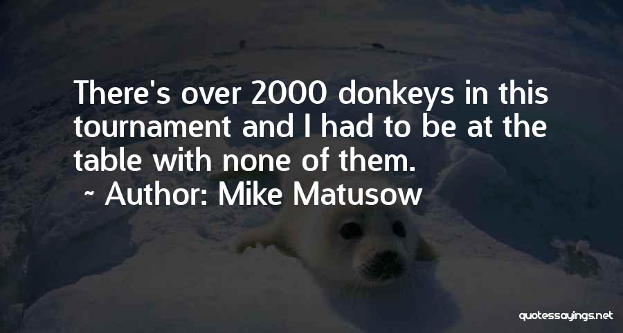 Jail Funny Quotes By Mike Matusow