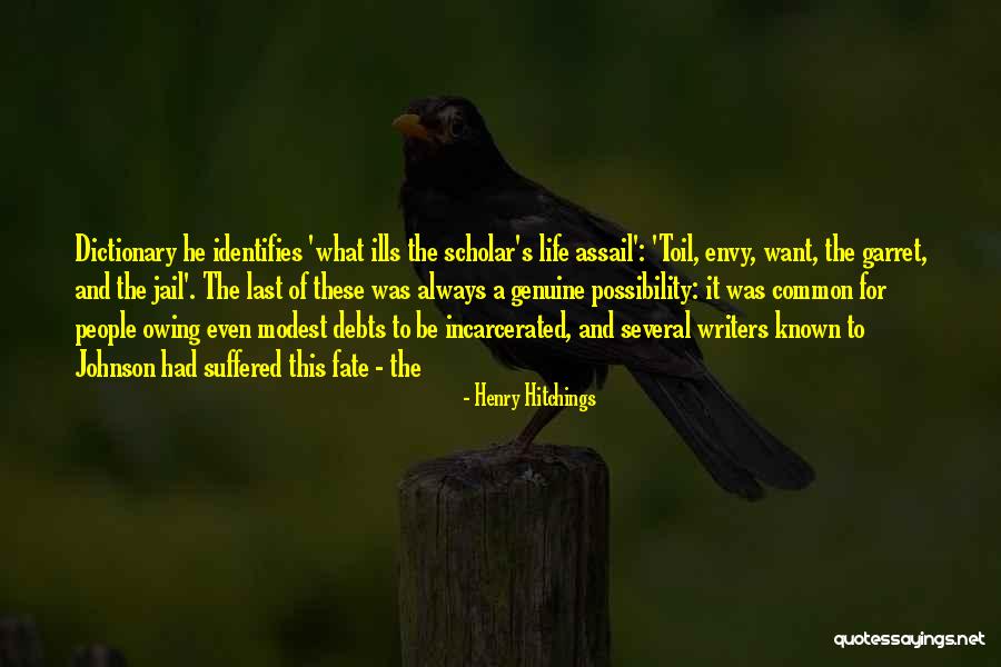 Jail Life Quotes By Henry Hitchings Jail Life Quotes By Henry Hitchings