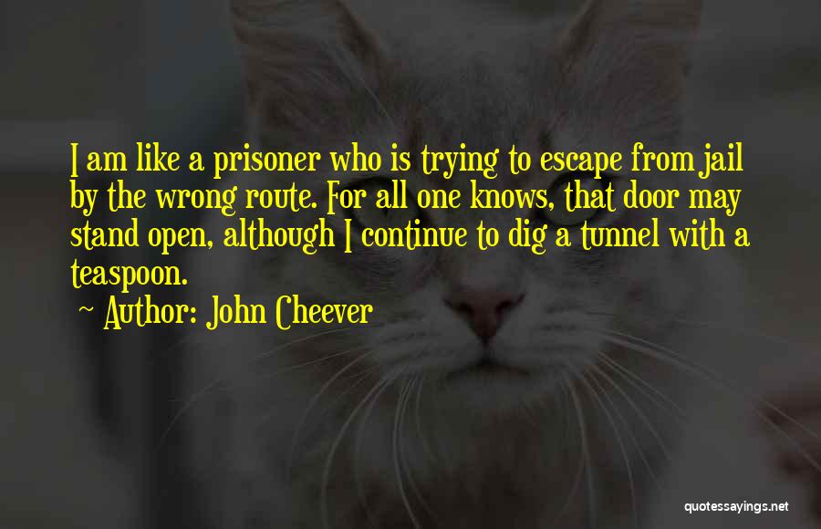 Jail Quotes By John Cheever
