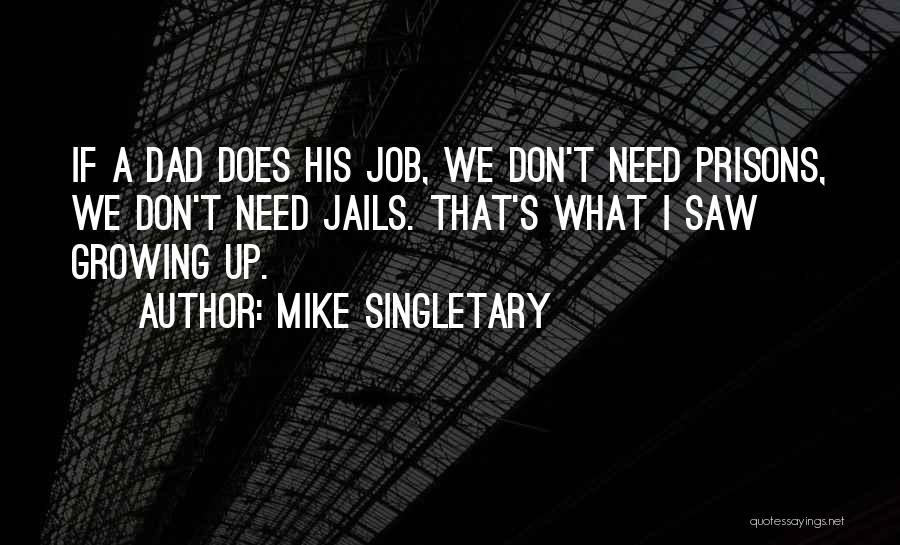 Jails And Prisons Quotes By Mike Singletary