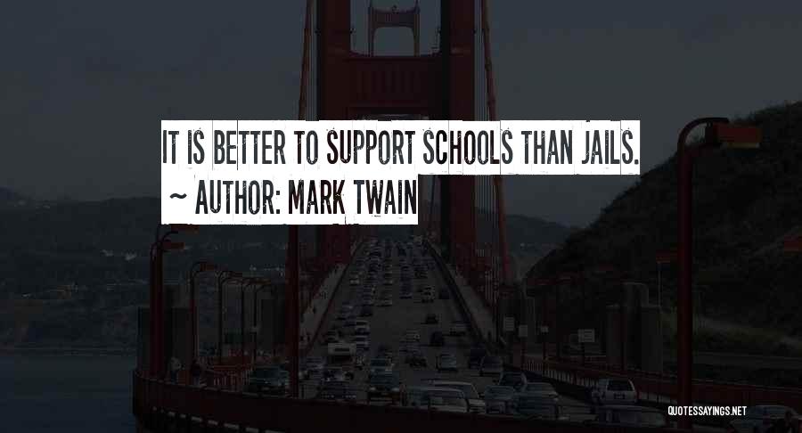 Jails Quotes By Mark Twain