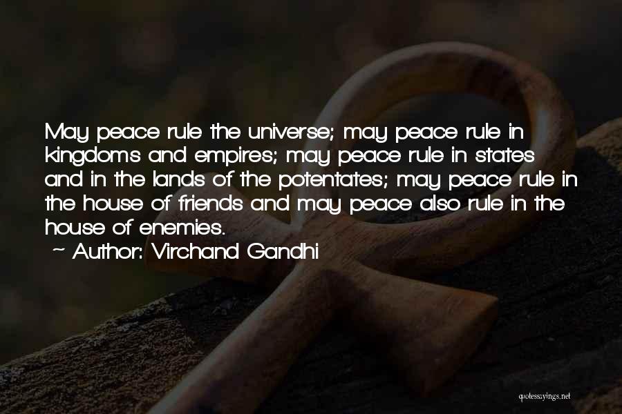 Jainism Peace Quotes By Virchand Gandhi