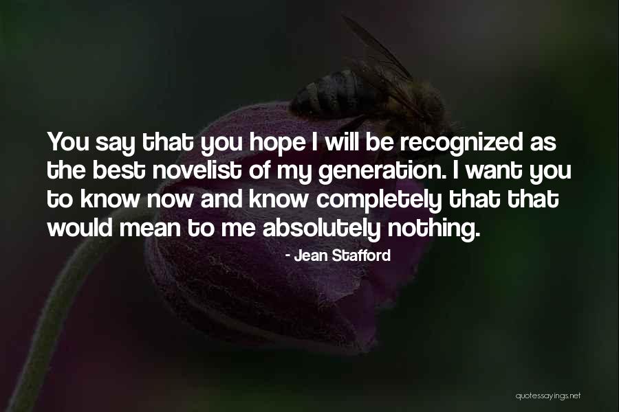 Jairam Quotes By Jean Stafford Jairam Quotes By Jean Stafford