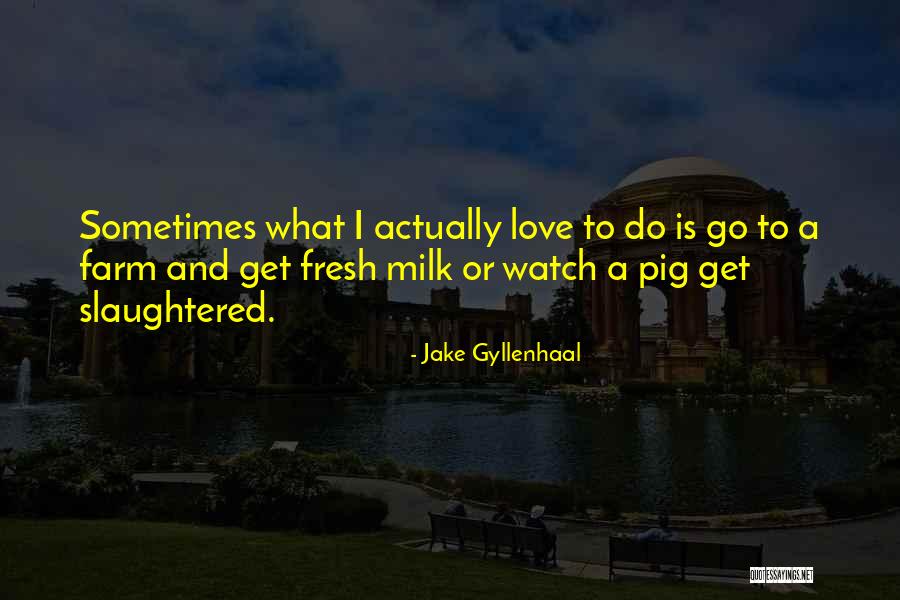 Jake Gyllenhaal Quotes 1304920