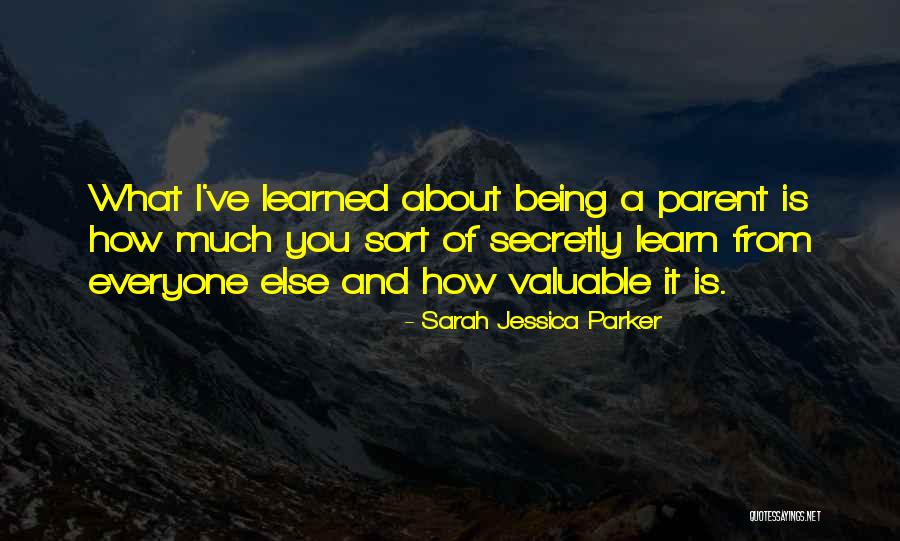 Jaleah Alston Quotes By Sarah Jessica Parker Jaleah Alston Quotes By Sarah Jessica Parker