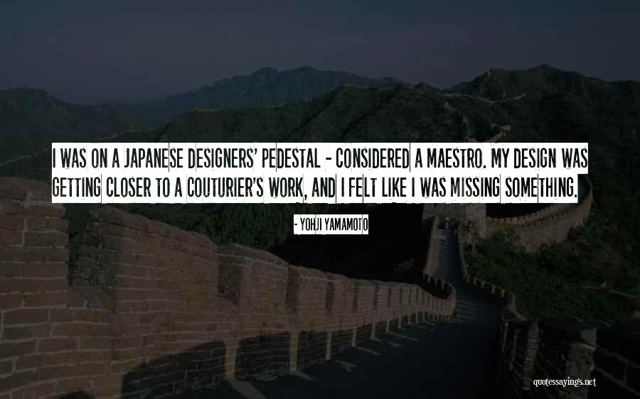 Jalian Kanaran Quotes By Yohji Yamamoto Jalian Kanaran Quotes By Yohji Yamamoto