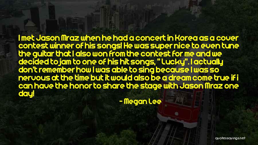 Jam Song Quotes By Megan Lee Jam Song Quotes By Megan Lee