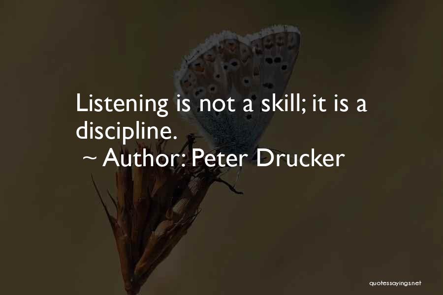 Jamaa Township Quotes By Peter Drucker