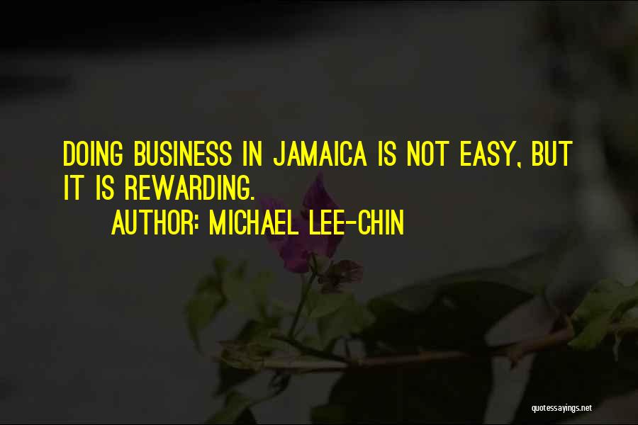 Jamaica Quotes By Michael Lee-Chin