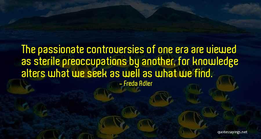 Jamaludin Elbima Quotes By Freda Adler Jamaludin Elbima Quotes By Freda Adler