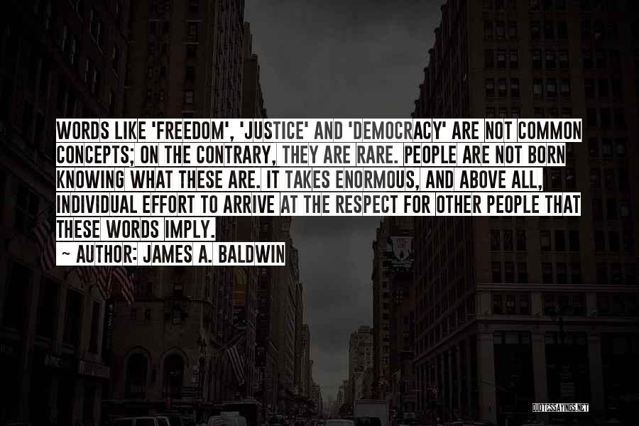 James A. Baldwin Quotes 1065947