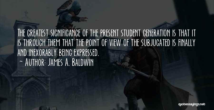 James A. Baldwin Quotes 1125315