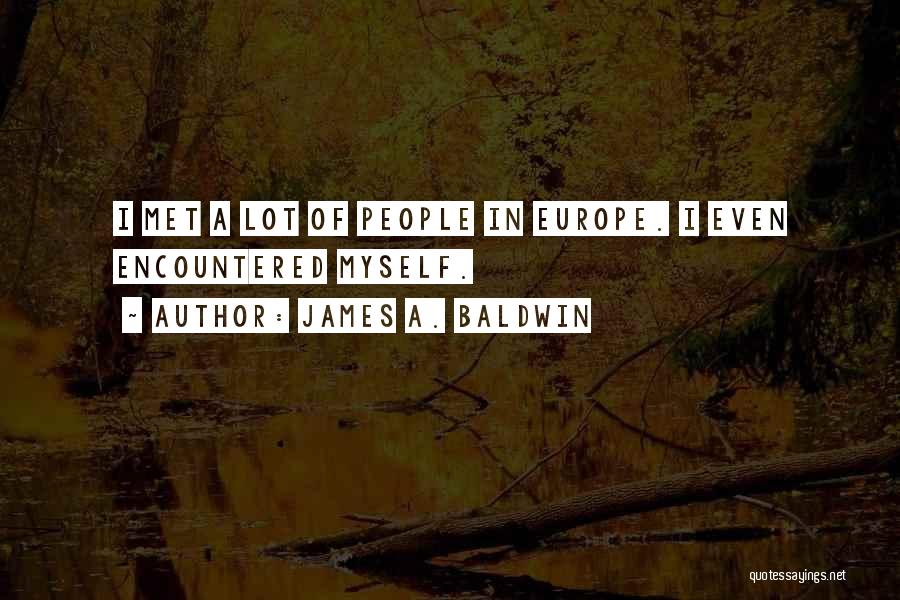 James A. Baldwin Quotes 1645963