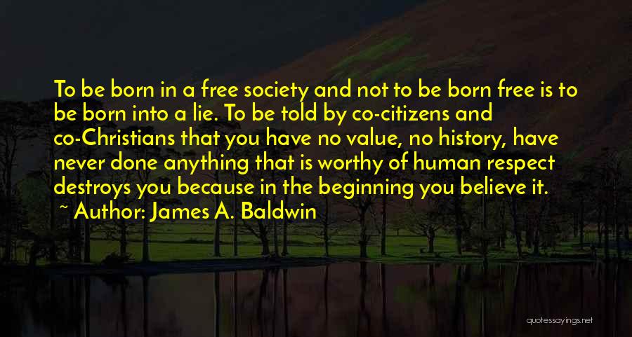 James A. Baldwin Quotes 1856896