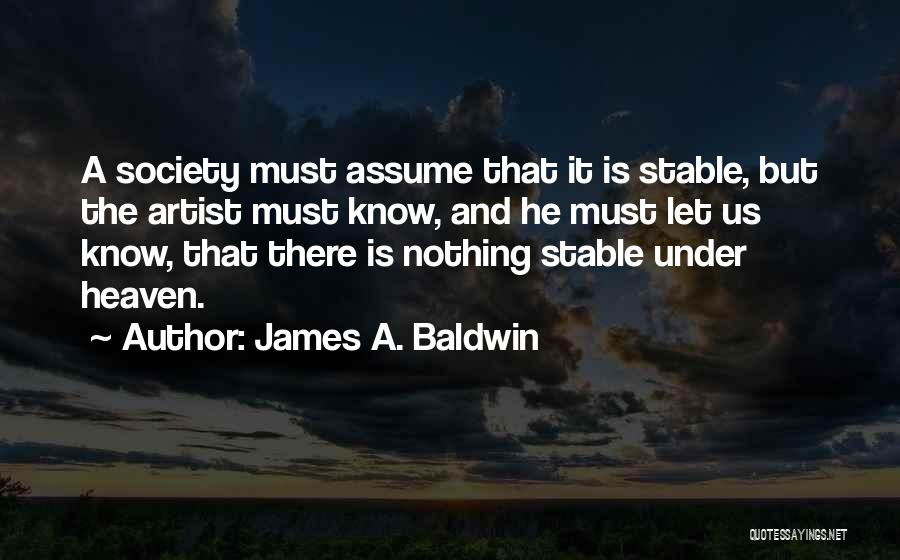 James A. Baldwin Quotes 2233115