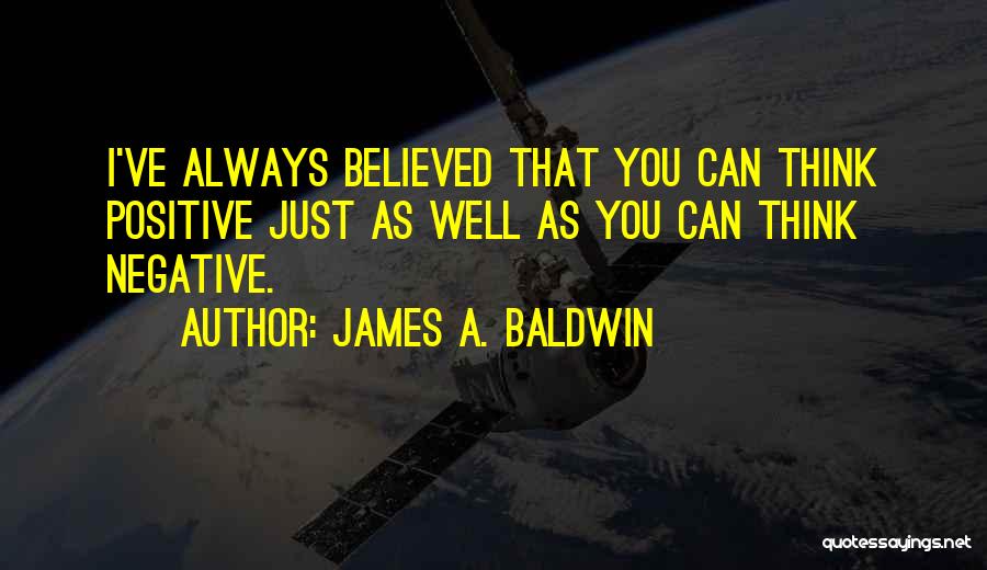 James A. Baldwin Quotes 793074