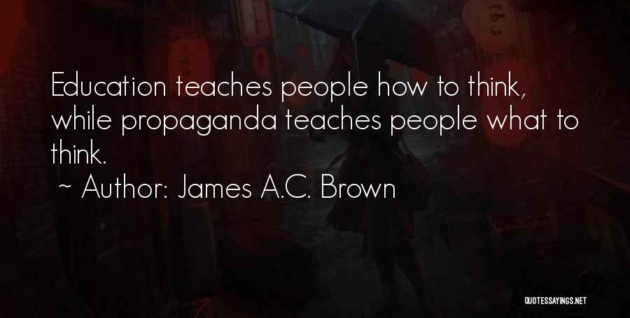 James A.C. Brown Quotes 805026