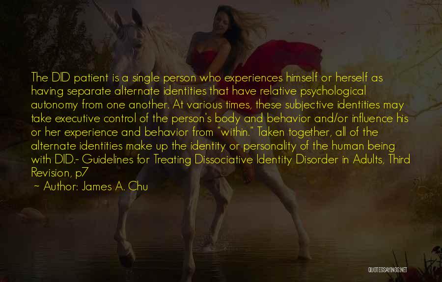 James A. Chu Quotes 541920