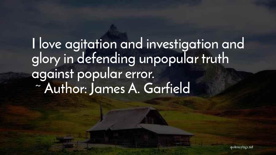James A. Garfield Quotes 695735