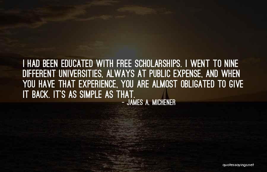 James A. Michener Quotes 186262