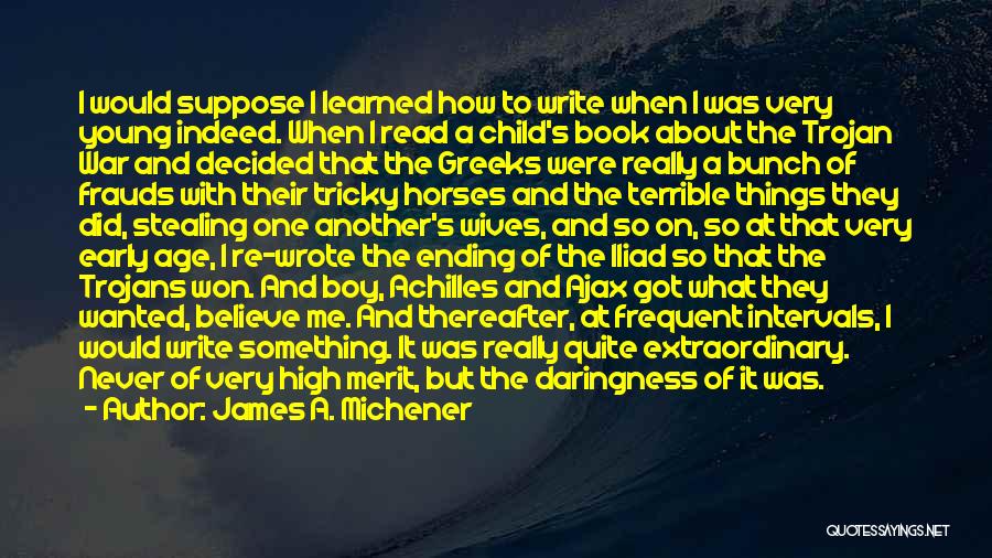 James A. Michener Quotes 371775