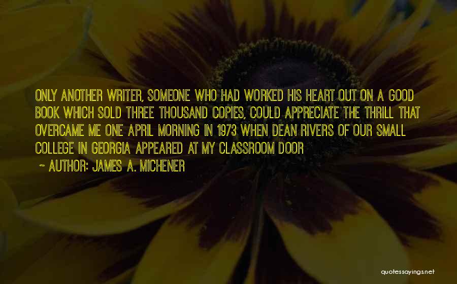 James A. Michener Quotes 445863