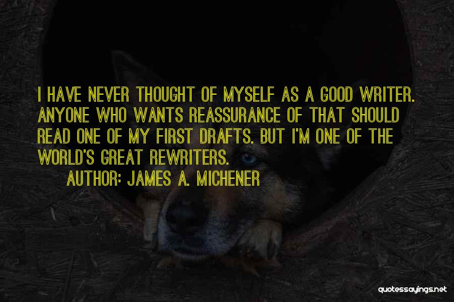 James A. Michener Quotes 561327