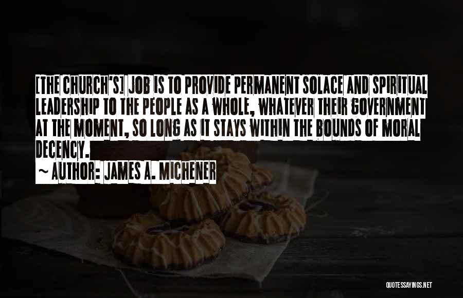 James A. Michener Quotes 779208