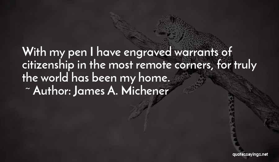 James A. Michener Quotes 899278