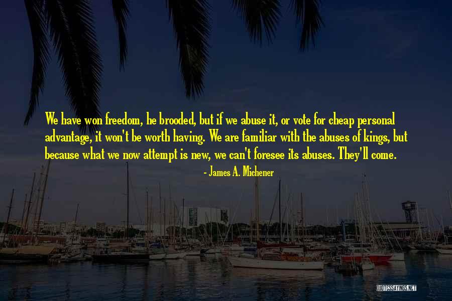 James A. Michener Quotes 973503