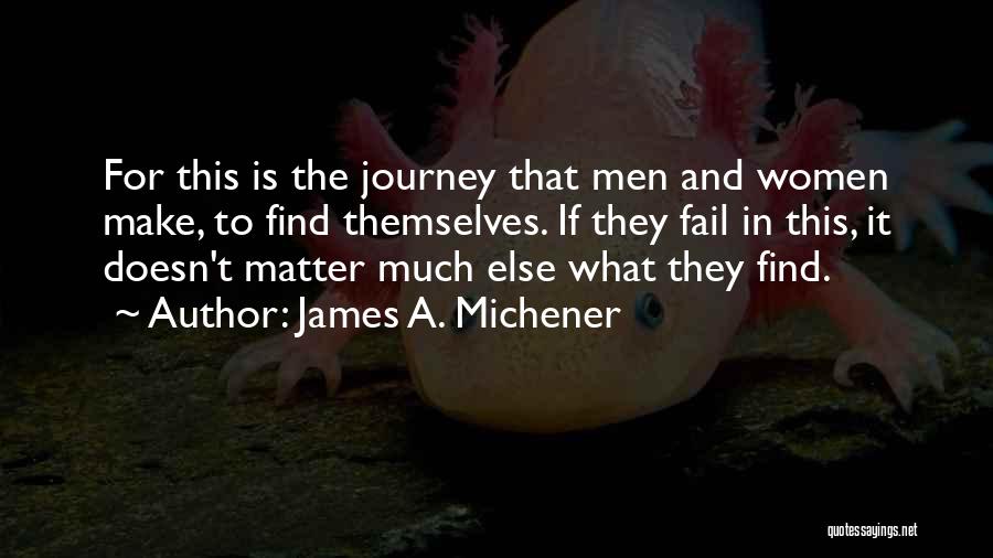 James A. Michener Quotes 975430