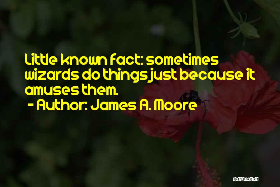 James A. Moore Quotes 399957