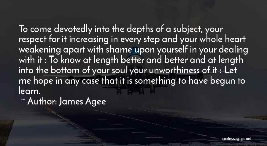 James Agee Quotes 1637466