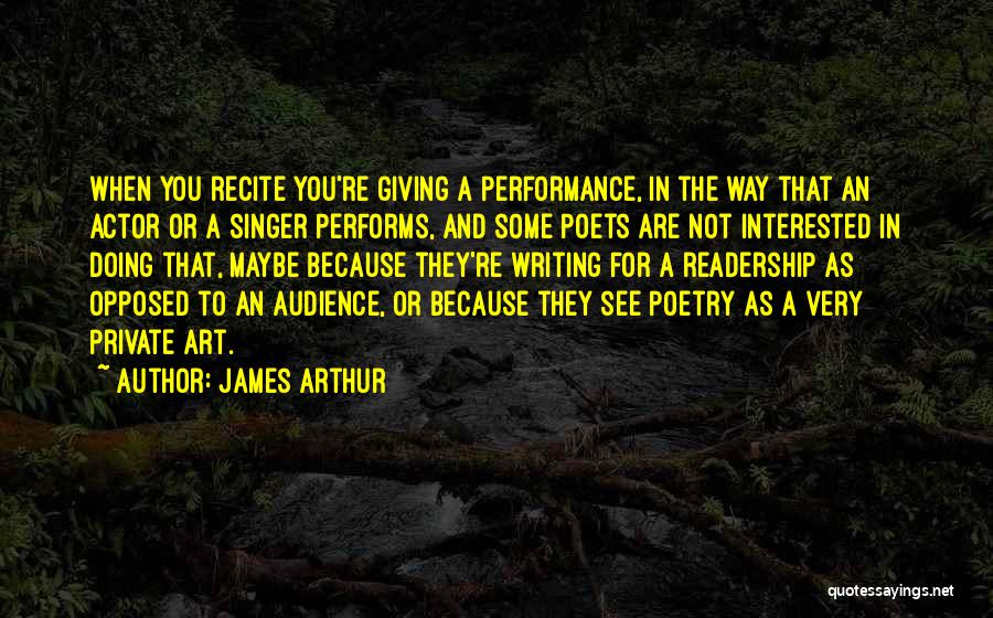 James Arthur Quotes 841616