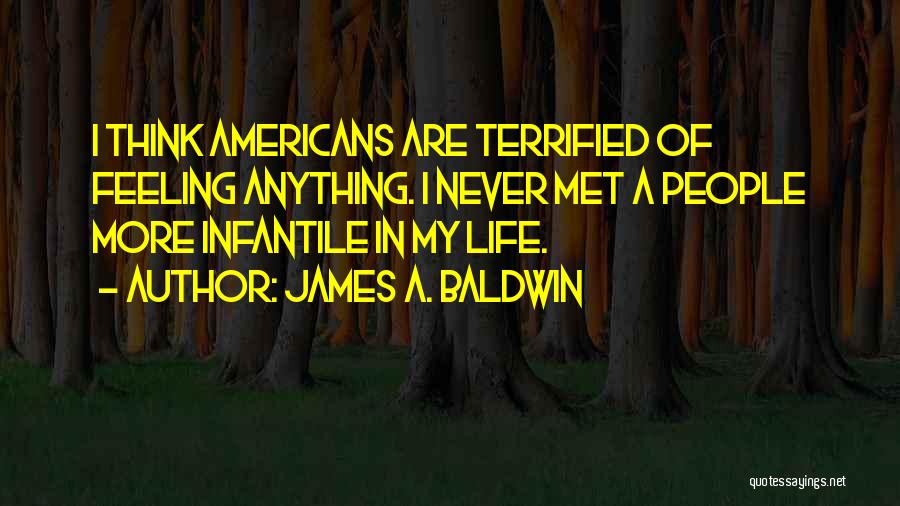 James Baldwin Life Quotes By James A. Baldwin