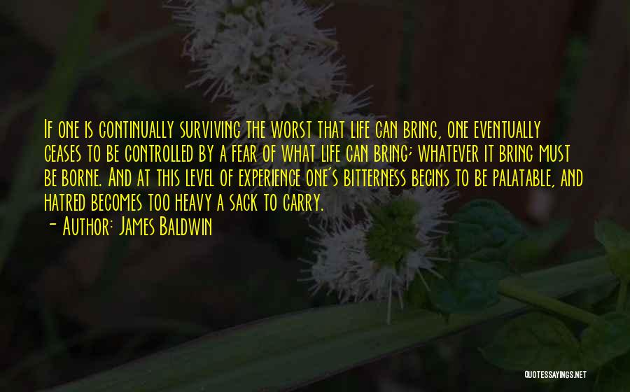 James Baldwin Life Quotes By James Baldwin