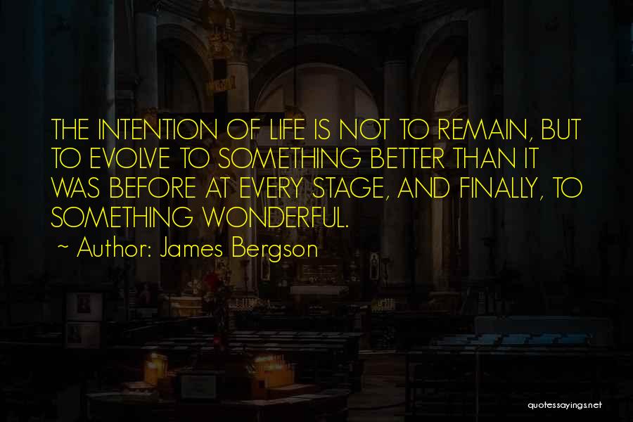 James Bergson Quotes 761073