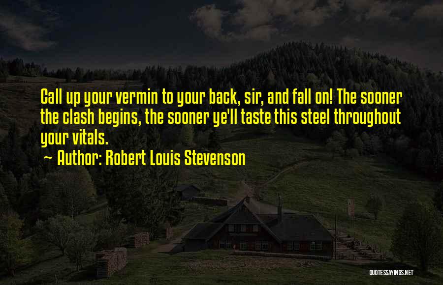James C Napier Quotes By Robert Louis Stevenson