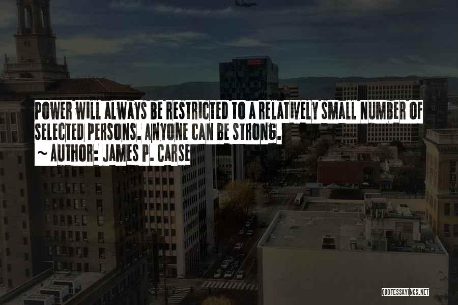 James Carse Quotes By James P. Carse