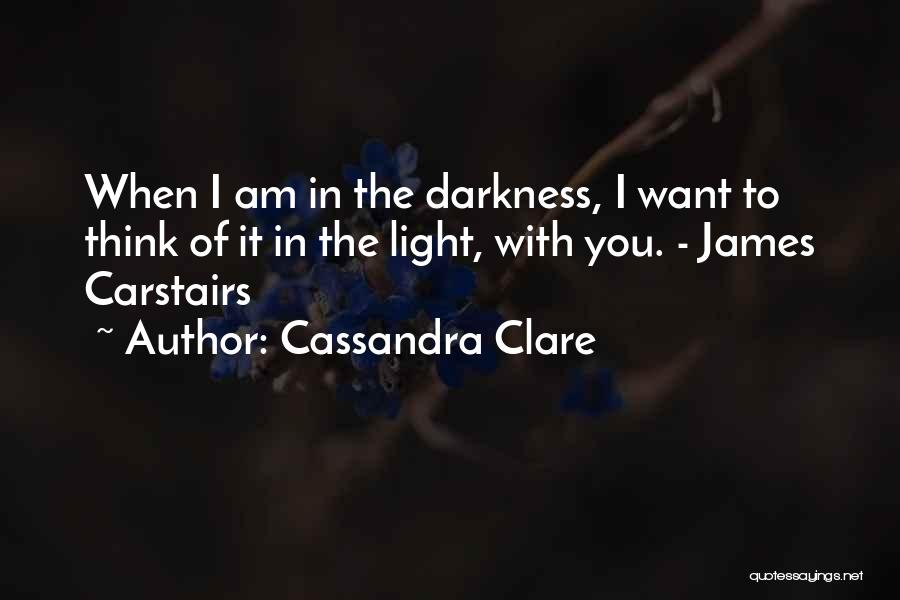 James Carstairs Quotes By Cassandra Clare