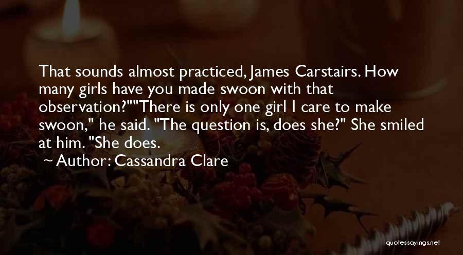 James Carstairs Quotes By Cassandra Clare